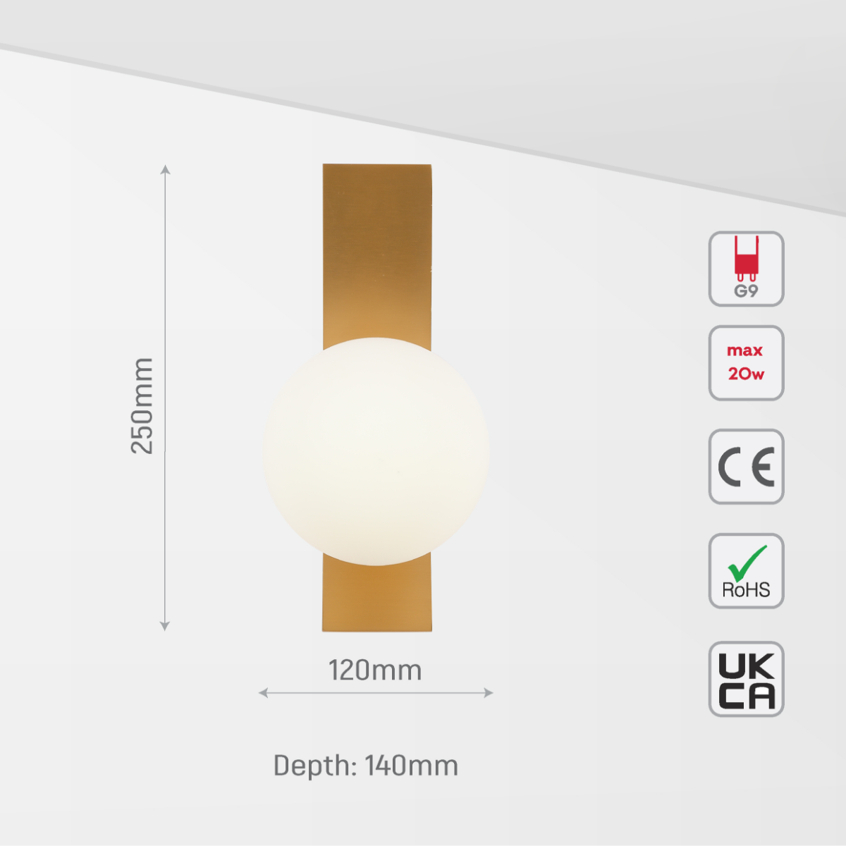 Aplique de pared ajustable en diseño contemporáneo, ideal para espacios modernos como salas de estar o pasillos.
