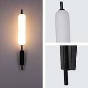 Aplique de pared LED moderno tipo juncos, perfecto para decorar salas contemporáneas con estilo natural y elegante.