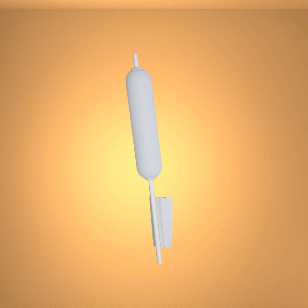 Lámpara de pared LED moderna con diseño de juncos, perfecta para espacios contemporáneos como salones o entradas elegantes.