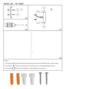 Dibujo técnico de aplique de pared lineal minimalista, mostrando dimensiones y detalles de instalación. Ideal para decoración moderna.