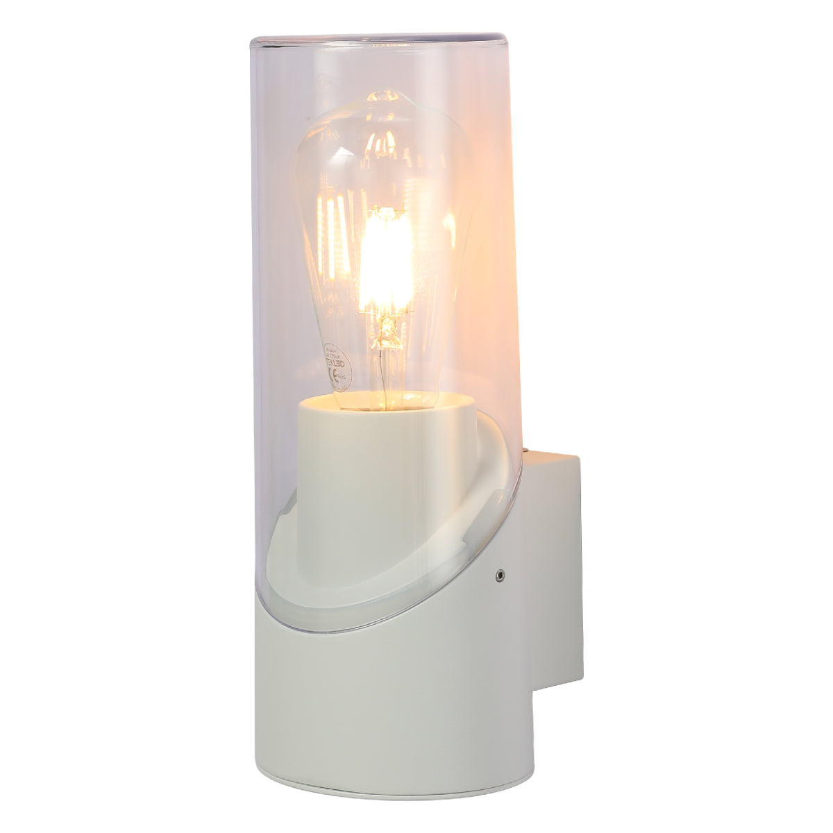 Luz de pared exterior Newport, diseño moderno, ideal para patios de estilo contemporáneo, con protección IP54 para durabilidad.