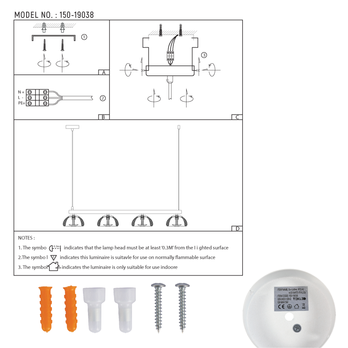 Iluminación técnica de lámpara de cúpula de malla blanca moderna con bombillas G9, ideal para espacios contemporáneos.