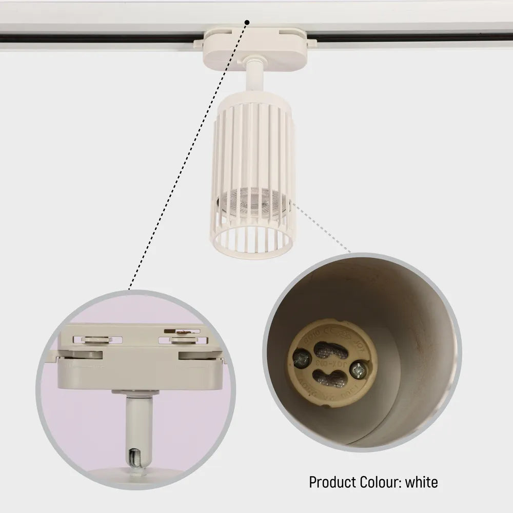 Detalles del Aria Cage-Bar GU10 Tracklight-174-03200
