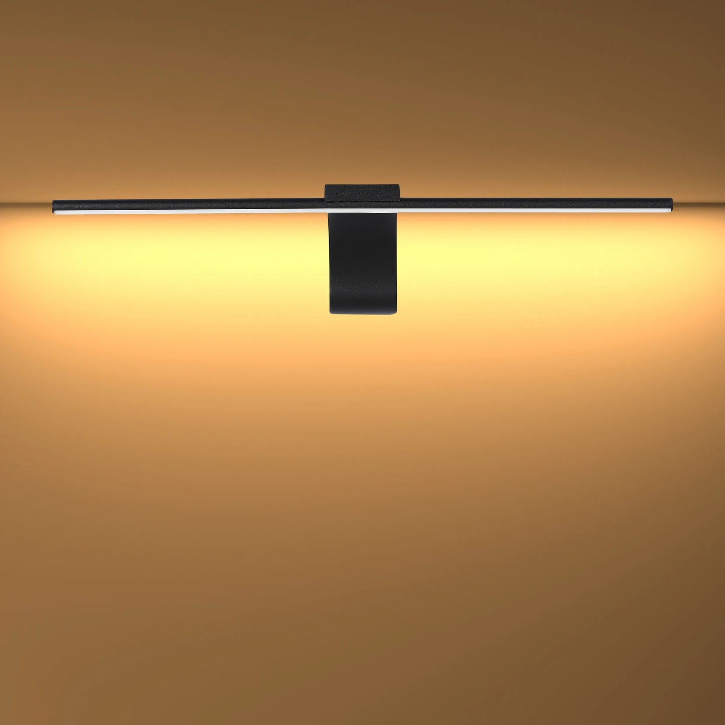 Aplique de Pared Lineal LED Negro IP20