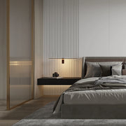 Aplique de Pared Lineal LED Negro IP20