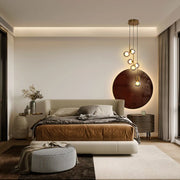Chandelier TEKLED Bronze Chandelier 66804A Smoke Glass 6xG9(TEKLED)-159-18280--159-18280