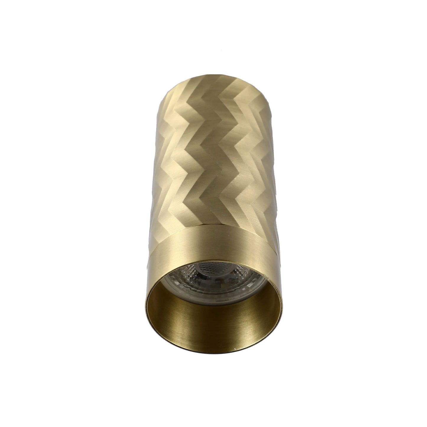Downlight Chevron GU10 – Cilindro empotrado de 122 mm, regulable, máximo 50W