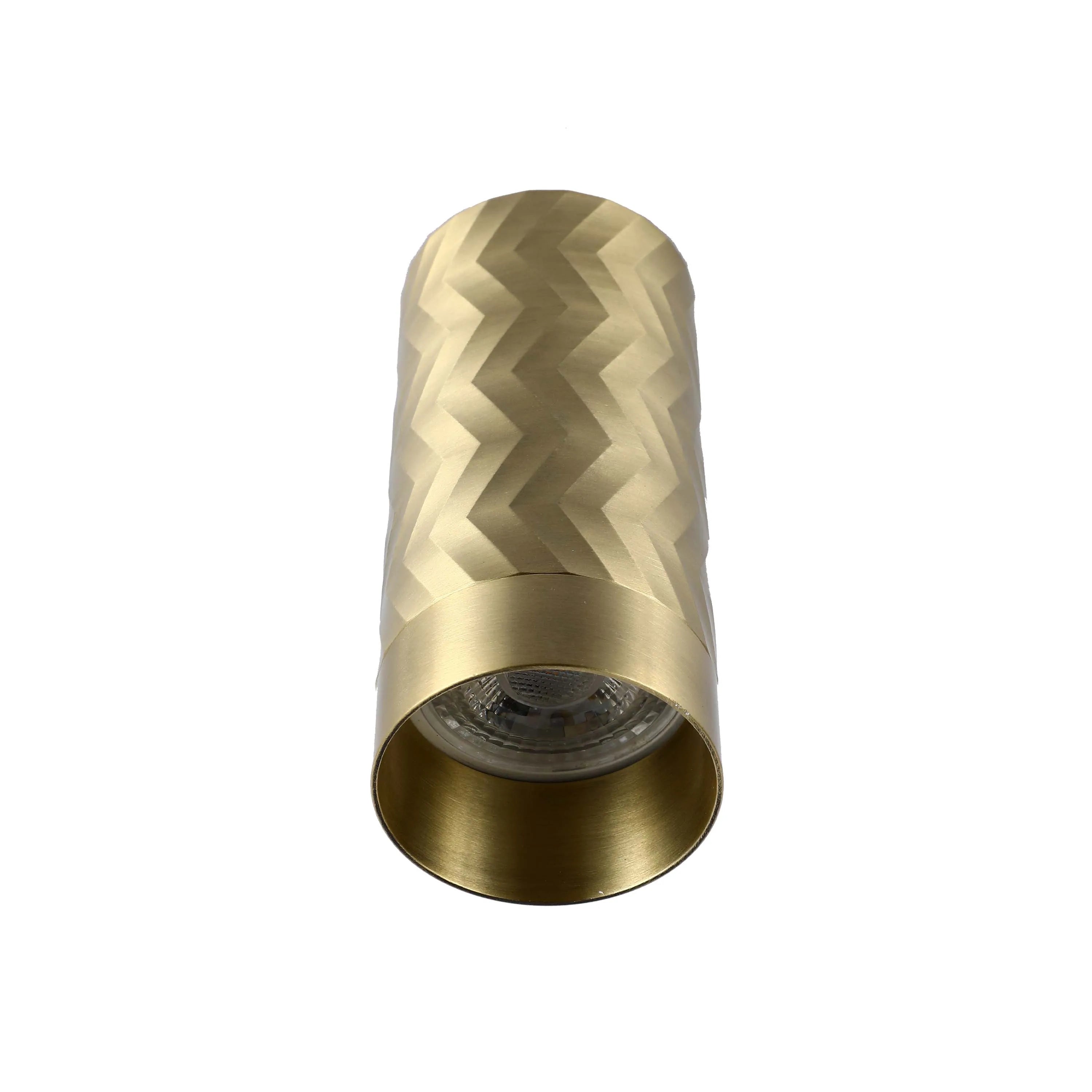 Downlight Chevron GU10 – Cilindro empotrado de 122 mm, regulable, máximo 50W