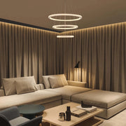 Lámpara de techo moderna candelabro de cromo y cristal
