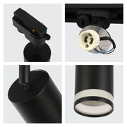 Primer plano del Foco de Rail Circular Glow GU10-173-03002