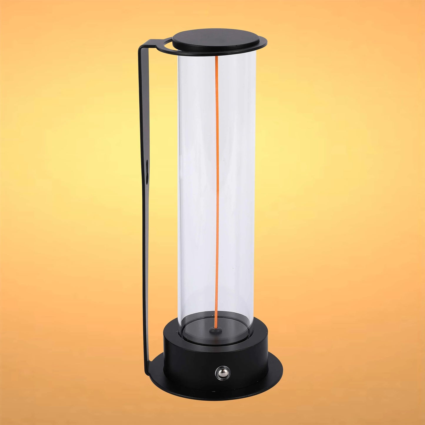 Lámpara de mesa LED inalámbrica con atenuación táctil - Blanco cálido 2600K, recargable, aluminio y vidrio