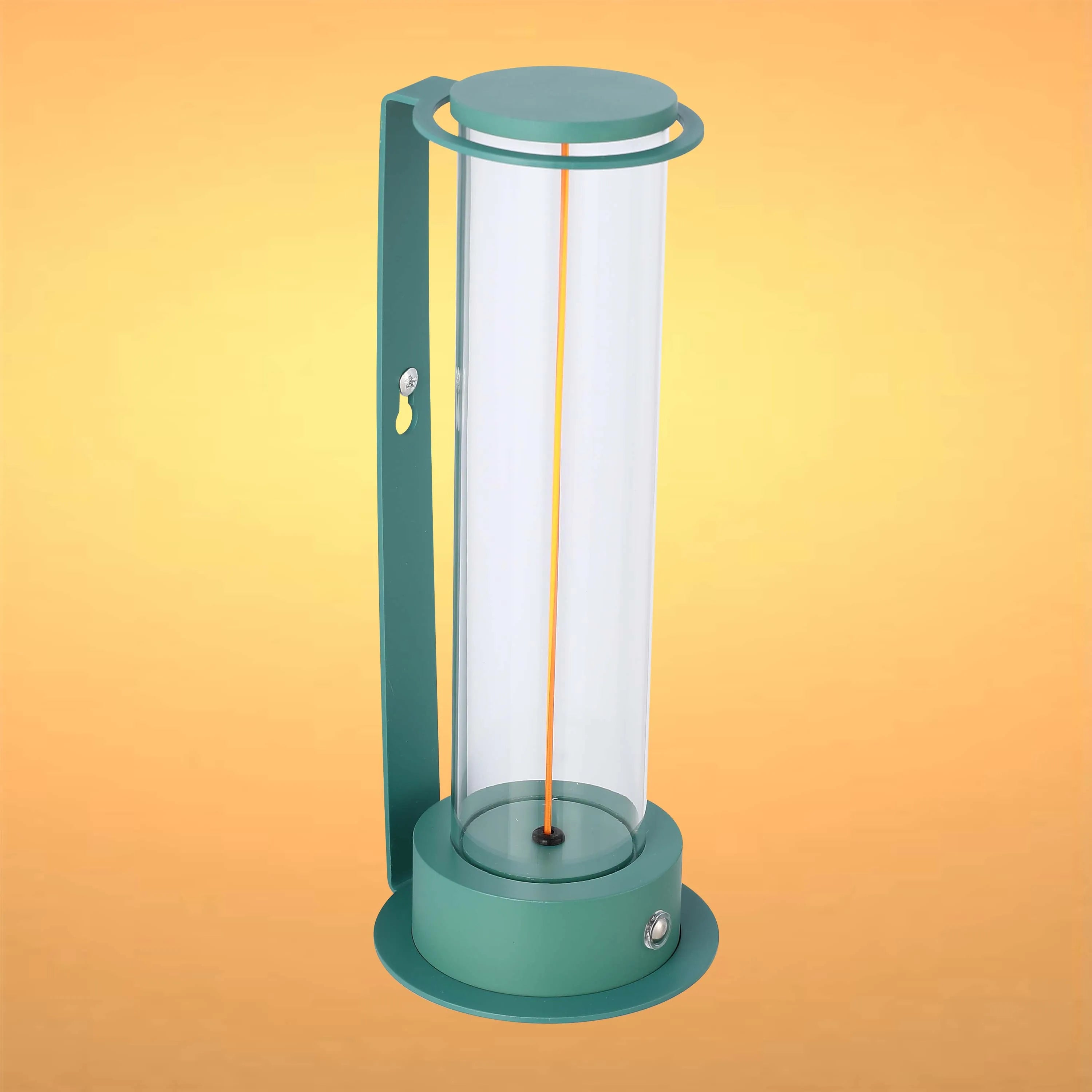 Lámpara de mesa LED inalámbrica con atenuación táctil - Blanco cálido 2600K, recargable, aluminio y vidrio