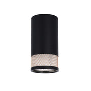Colección de luces con diseño cilíndrico de malla