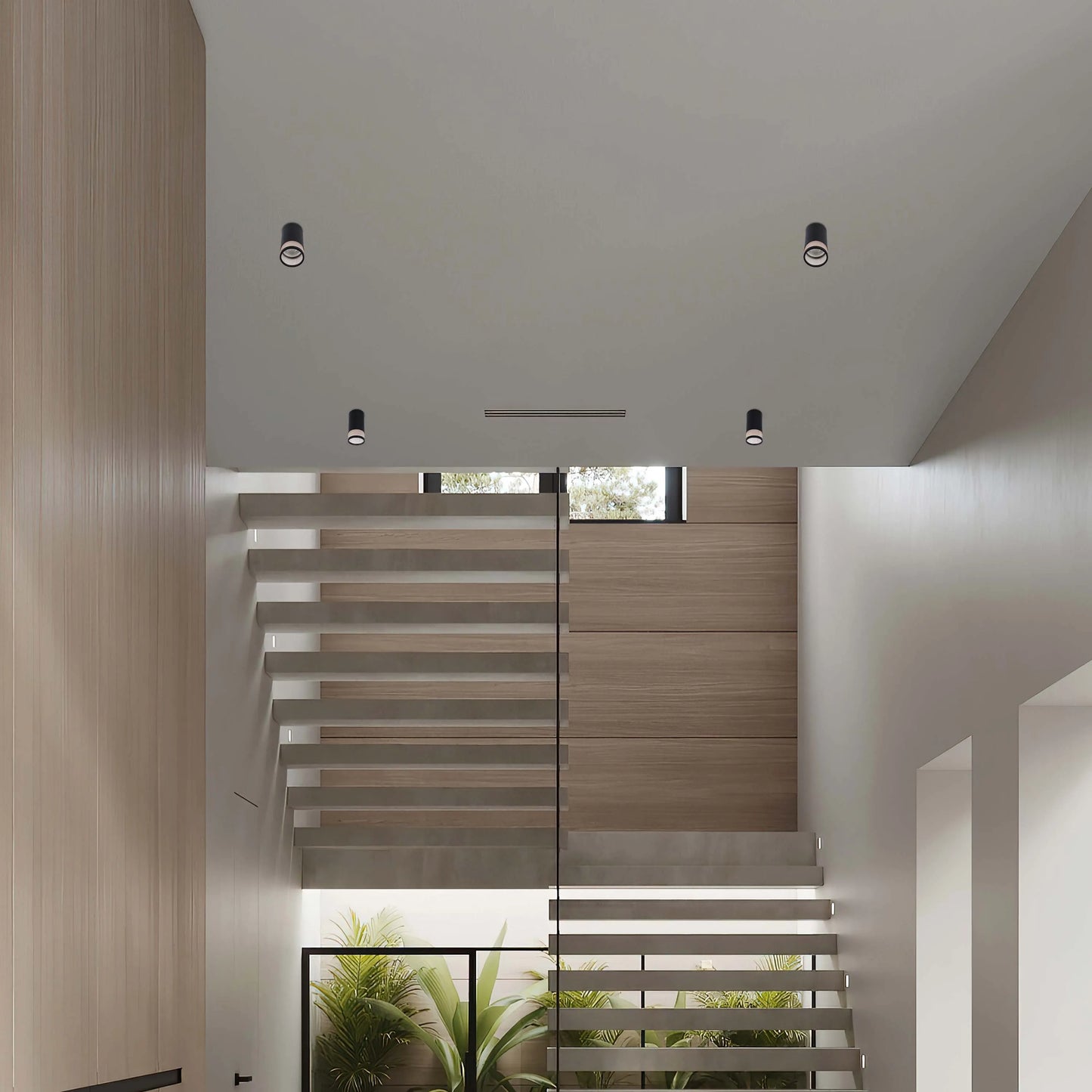 Colección de luces con diseño cilíndrico de malla
