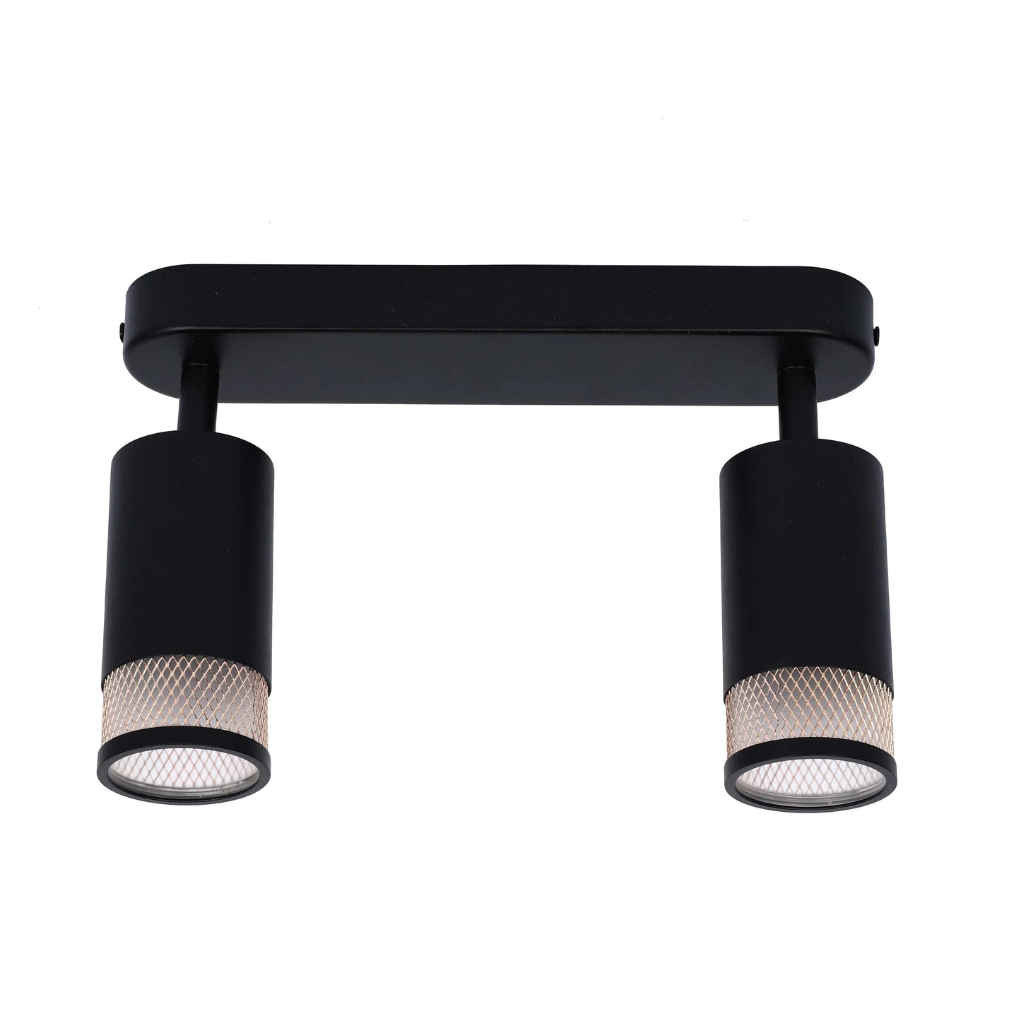 Colección de luces con diseño cilíndrico de malla