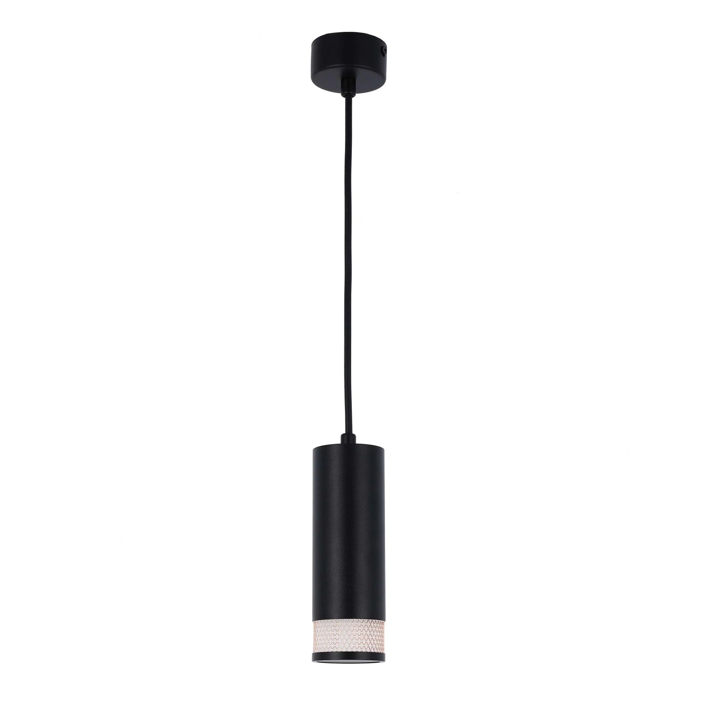 Colección de luces con diseño cilíndrico de malla