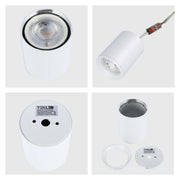 Downlight empotrado cilíndrico GU10