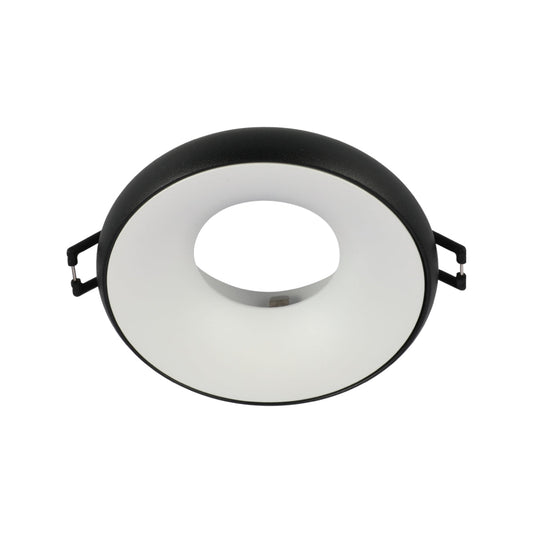 Imagen principal de un downlight fijo de aluminio con un diseño moderno, ideal para salones con decoración contemporánea.
