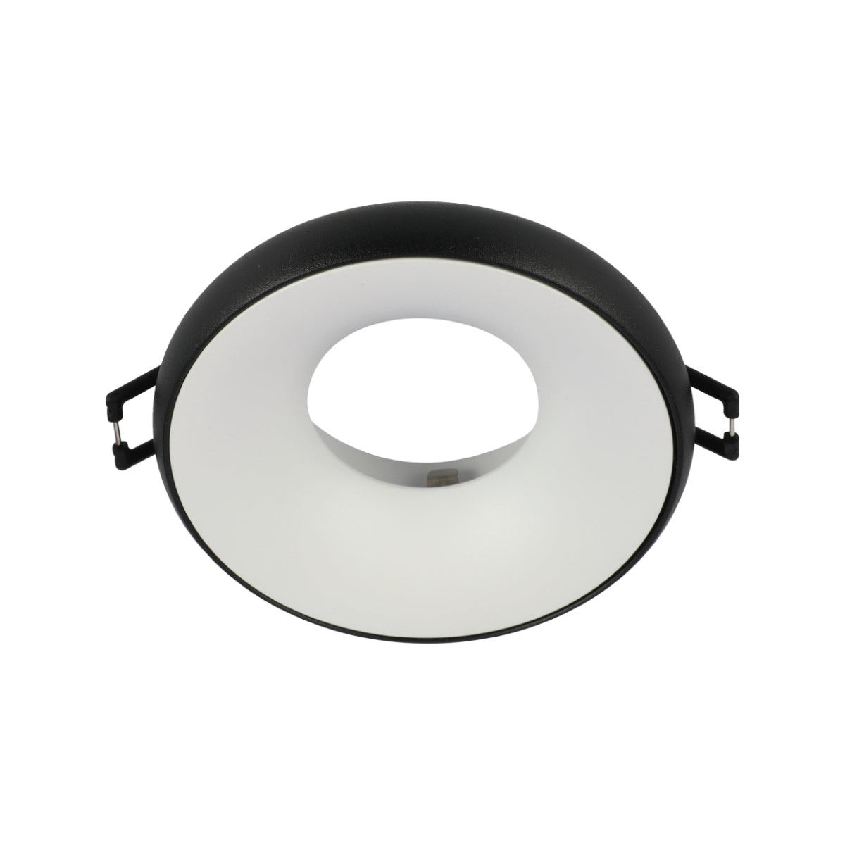Imagen principal de un downlight fijo de aluminio con un diseño moderno, ideal para salones con decoración contemporánea.