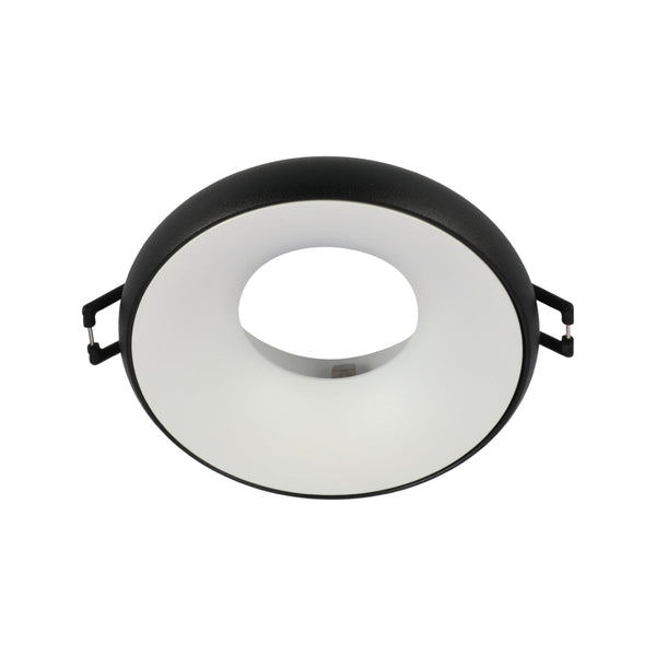 Imagen principal de un downlight fijo de aluminio con un diseño moderno, ideal para salones con decoración contemporánea.