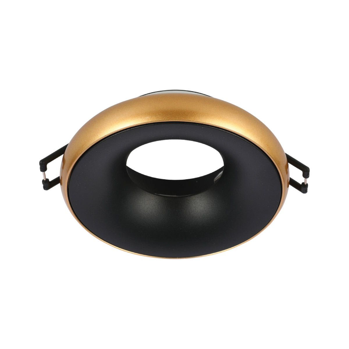 Imagen principal de un downlight de aluminio fundido con bisel de color, ideal para espacios modernos y minimalistas.