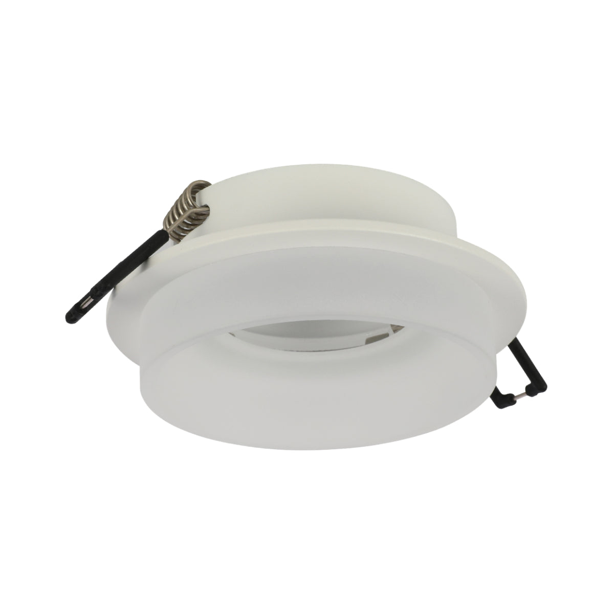 Imagen del foco empotrado de aluminio con difusor opalino, ideal para iluminar cocinas modernas con estilo contemporáneo.