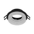 Luz empotrada fija GU10 de aluminio, ideal para oficinas modernas, proporcionando iluminación suave y uniforme con diseño elegante.
