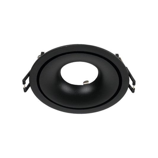 Imagen principal de un downlight empotrable GU10 con diseño de doble bisel, ideal para iluminación cónica en espacios modernos.