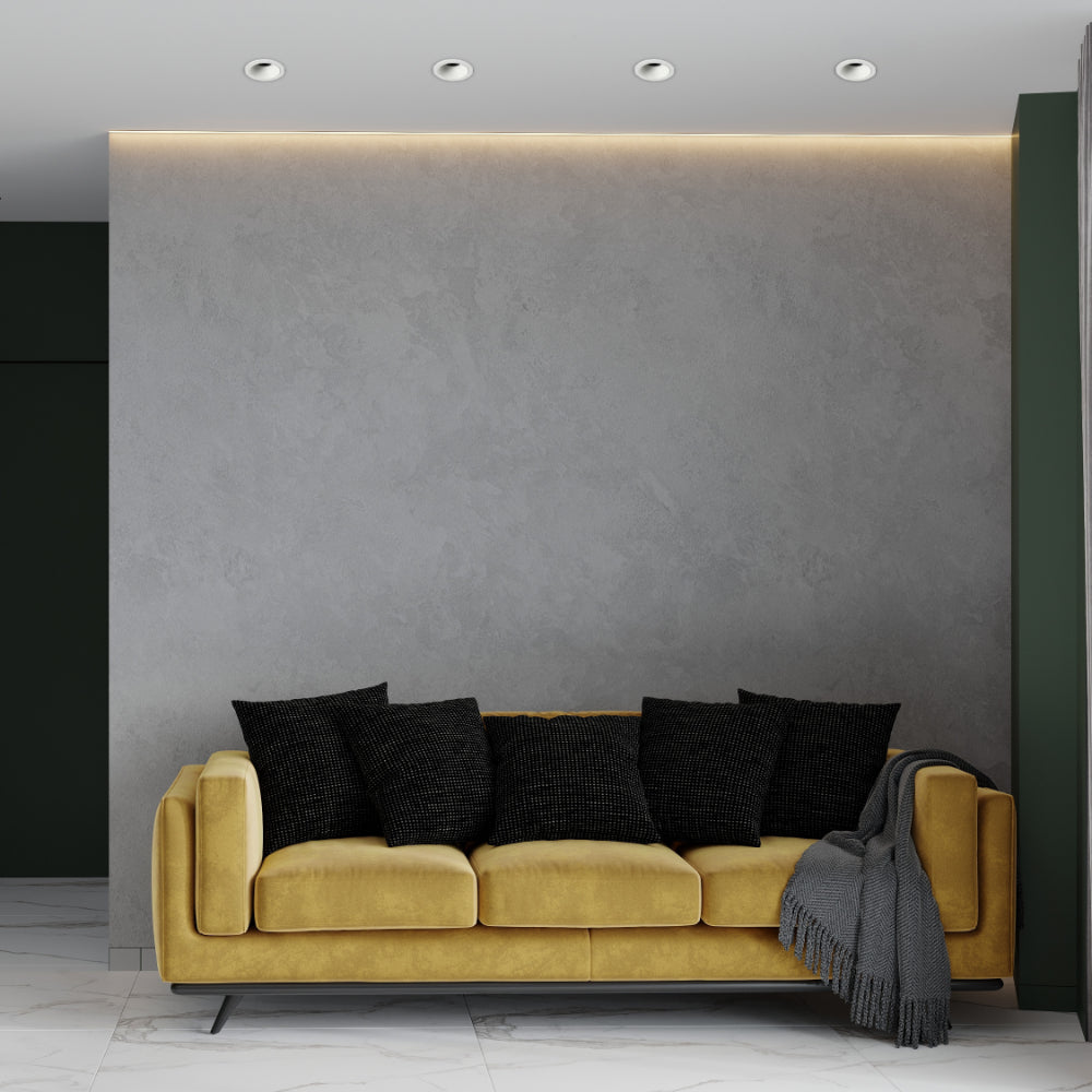 Luz empotrada LED COB ajustable de 10W, ideal para salas modernas, combinando funcionalidad y elegancia en cualquier espacio.