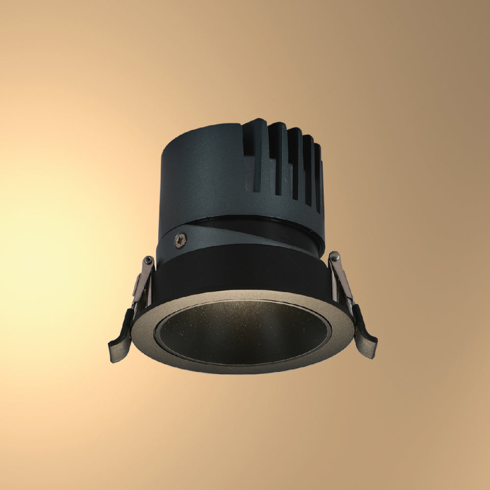 Luz empotrable LED COB ajustable de 10W, ideal para iluminar cocinas con estilo moderno y contemporáneo.