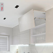 Indoor application samples for LED Mirage Blade Recessed Downlight 10W Cool White 4000K Black IP20