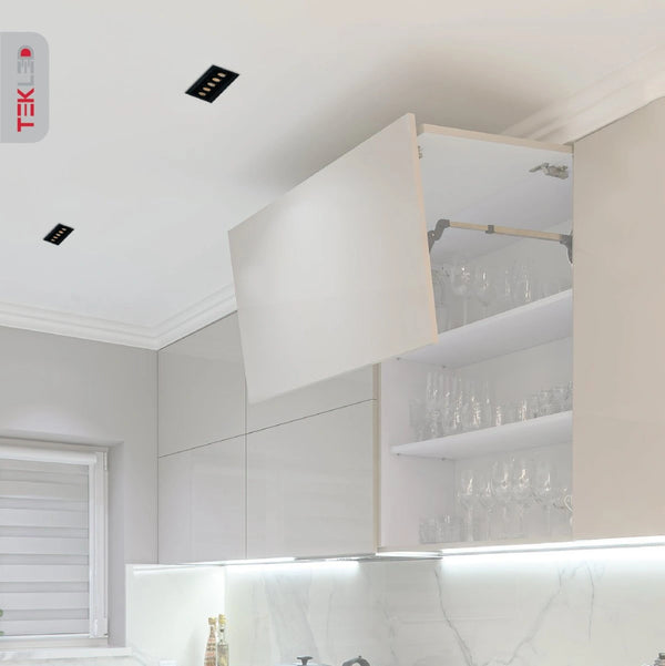 Indoor application samples for LED Mirage Blade Recessed Downlight 10W Cool White 4000K Black IP20