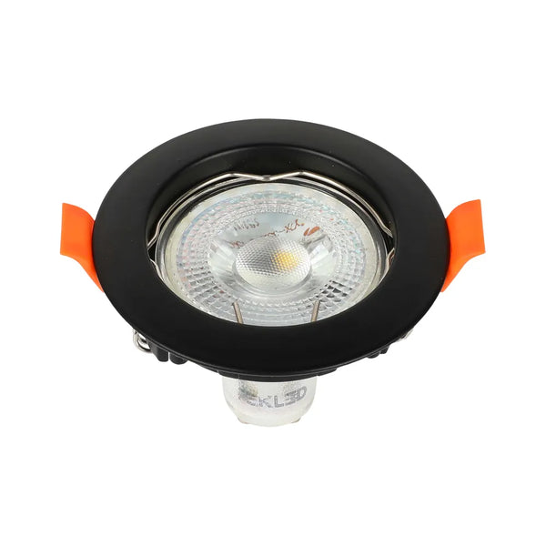 Foco Empotrado GU10 TEKLED Eclipse GU10 Foco Fijo Empotrado-Negro-143-03990