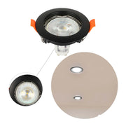 Toma de cerca del Downlight Empotrado Fijo Eclipse GU10-143-03990