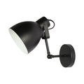 Luz de pared ajustable estilo nórdico, ideal para oficinas en decoración moderna, que aporta funcionalidad y diseño.