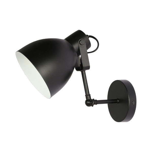 Luz de pared ajustable estilo nórdico, ideal para oficinas en decoración moderna, que aporta funcionalidad y diseño.