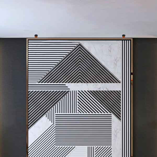 Foco empotrado de aluminio fundido con acentos de cobre, ideal para espacios modernos y contemporáneos como salas y oficinas.
