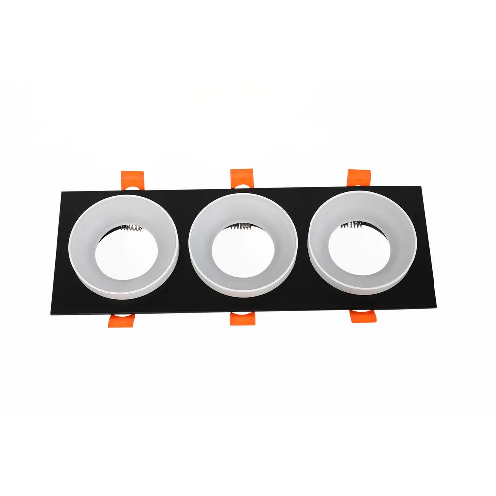 Luminaria Downlight GU10 TEKLED Guard Glare Empotrado Fijo Cuadrado GU10 Downlight-143-03436