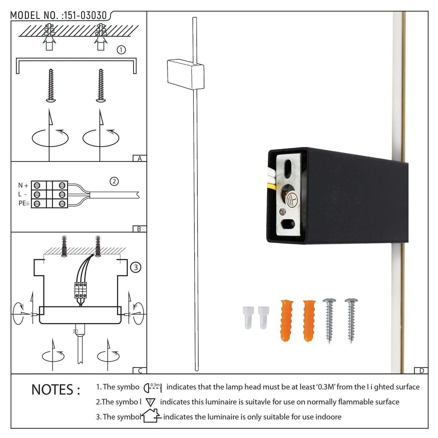 Aplique de Pared LED Aurora Slimline – Minimalista Moderno en Negro y Dorado