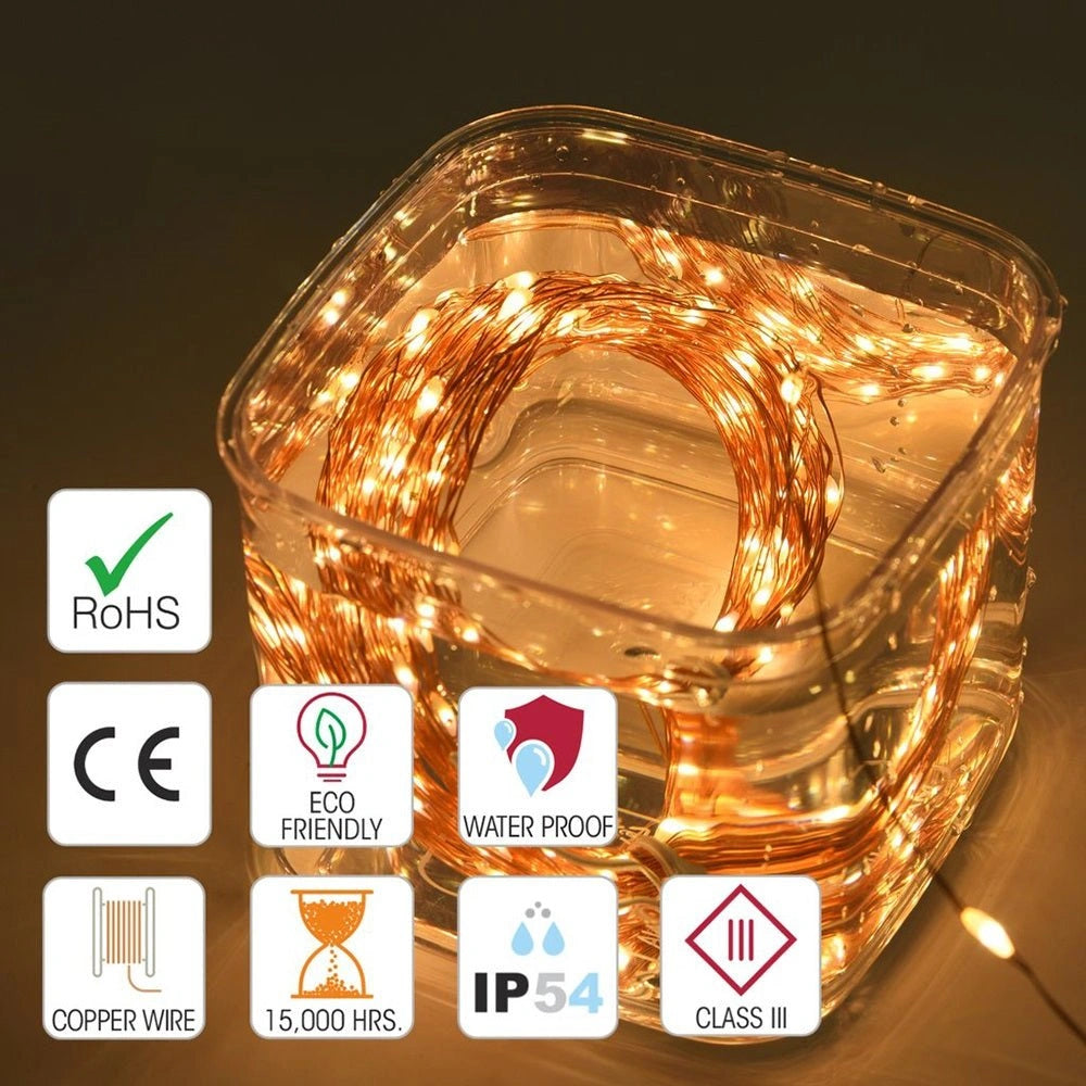 Features of Serpens Solar 2 Sets Micro-LED String 120 LEDs 14m Warm & Cool White√É‚Äö√Ç¬¨√É¬¢√¢‚Äö¬¨√Ç¬†LED String Fairy Light