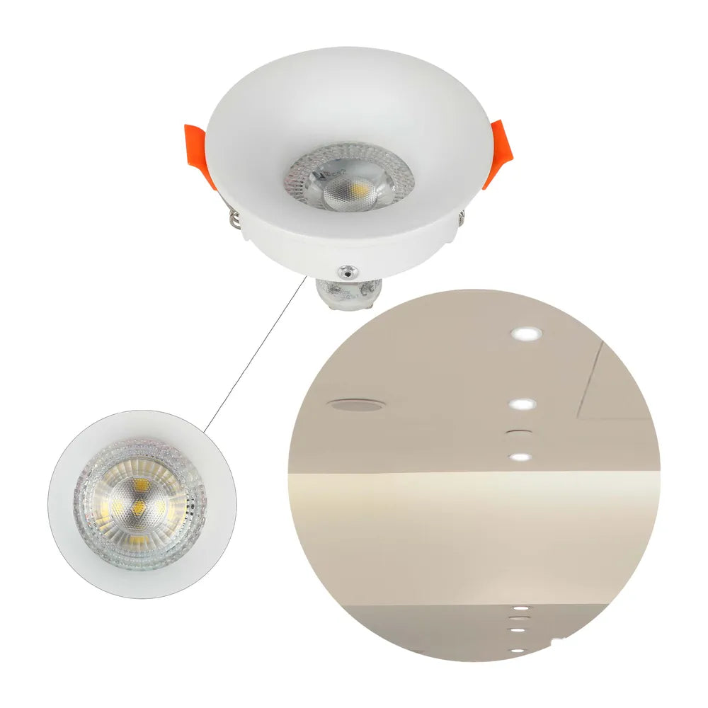 Toma cerrada del Downlight Empotrado Fijo GU10 Halo de Baja Reverberación-143-03993
