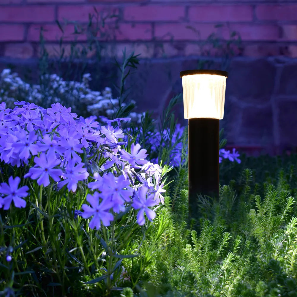 Luz de Poste Exterior TEKLED HaloGlow Luz de Poste LED 12W Blanco Cálido-Título Predeterminado-257-03066