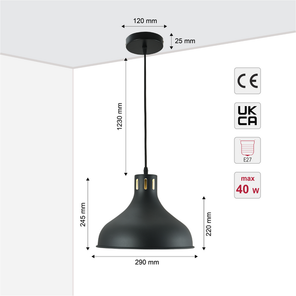 Imagen principal de una lámpara colgante con forma de cebolla, ideal para cocinas con decoración rústica.