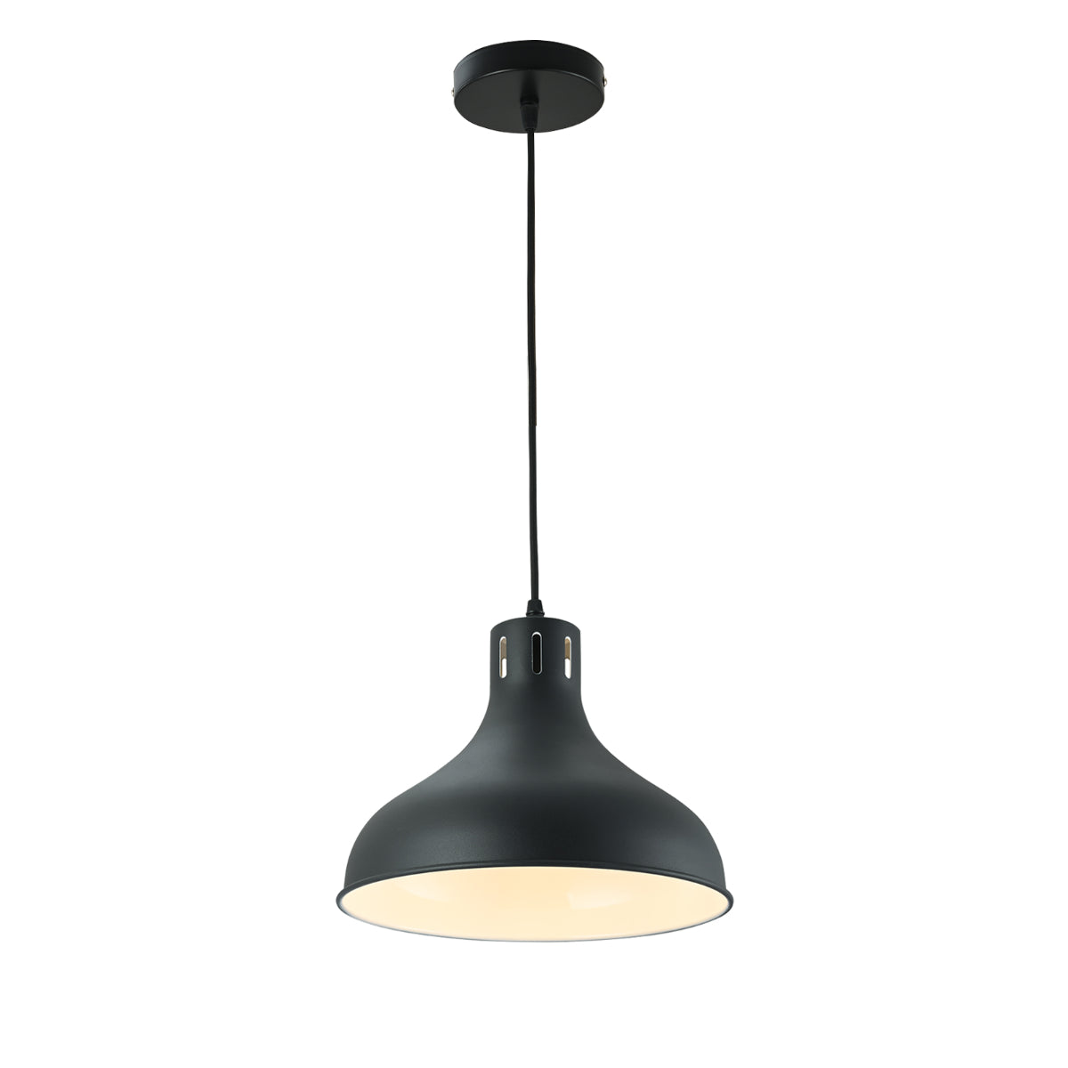 Lámpara colgante de domo de cebolla, ideal para comedores con estilo rústico, aportando calidez y elegancia al espacio.