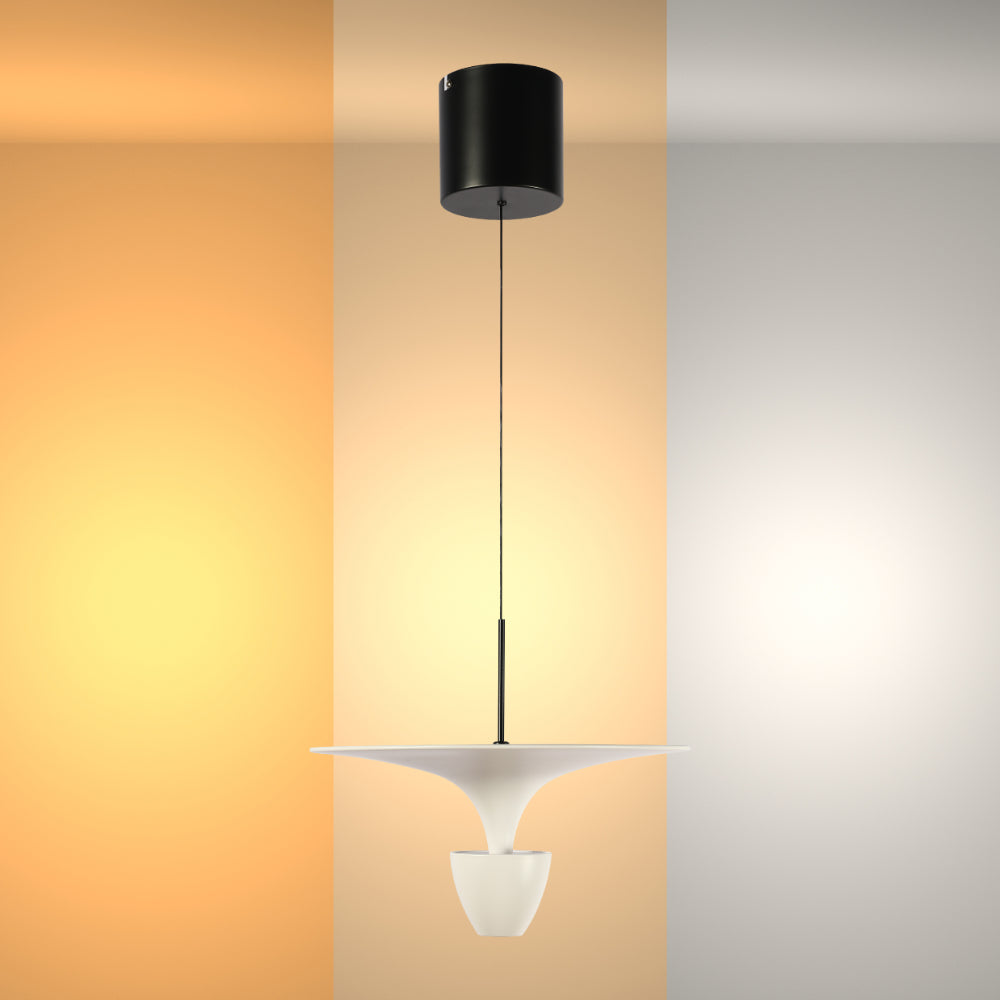 Imagen principal de una lámpara de colgar tipo fuente, ideal para salones con un estilo moderno y decoraciones elegantes.