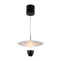 Lámpara colgante de estilo contemporáneo, ideal para salones modernos, con función de cambio de temperatura de color y diseño elegante.