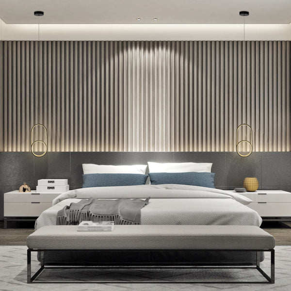 Luz de pendiente negra, con diseño nórdico moderno, ideal para habitaciones contemporáneas como lámpara de noche.
