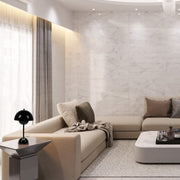 Lámpara de mesa esférica LED, perfecta para oficinas modernas con un toque de elegancia y funcionalidad dual en decoración contemporánea.