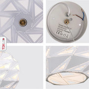 Detailed shots of White Metal Laser Cut Globe Pendant Light Jumbo with E27 Fitting | TEKLED 150-18272