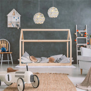 kids room interior usage of White Metal Globe Polyhedral Pendant Ceiling Light with E27 | TEKLED 150-18270